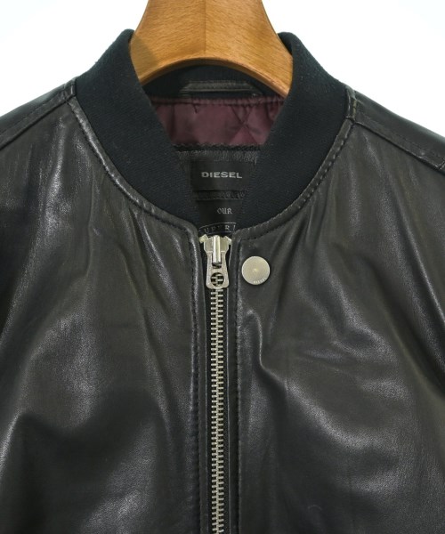 DIESEL（ディーゼル）ライダース 黒 サイズ:S メンズ/2200665958014