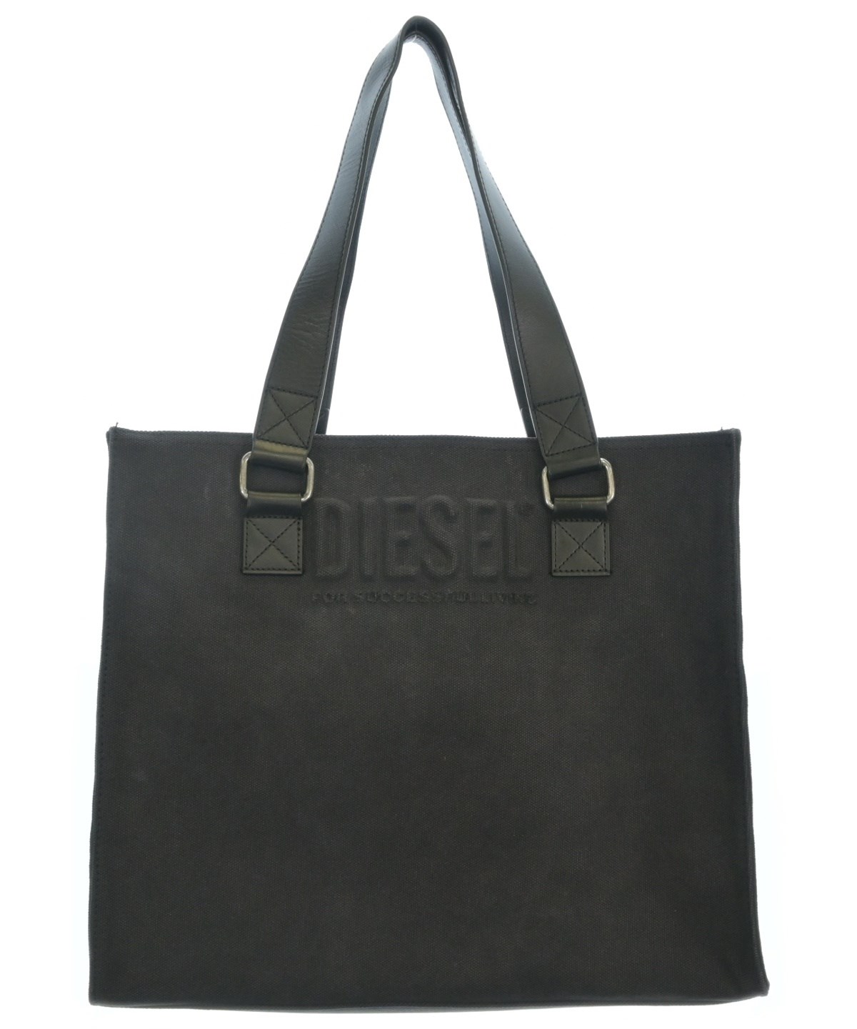 DIESEL（ディーゼル）トートバッグ 黒 サイズ:- メンズ/2200666398062