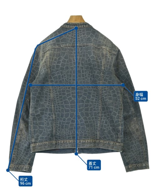 DIESEL（ディーゼル）デニムジャケット 青 サイズ:L メンズ/2200666566034