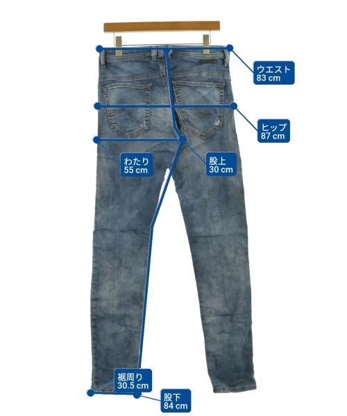 DIESEL（ディーゼル）その他 青 サイズ:30(M位) メンズ/2200666731067
