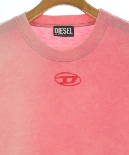 DIESEL（ディーゼル）Tシャツ・カットソー ピンク サイズ:M メンズ/2200666744050