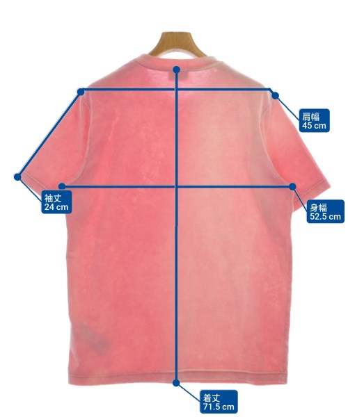 DIESEL（ディーゼル）Tシャツ・カットソー ピンク サイズ:M メンズ/2200666744050