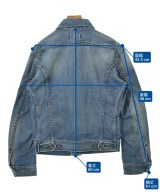 DIESEL（ディーゼル）デニムジャケット 青 サイズ:S メンズ/2200665046018