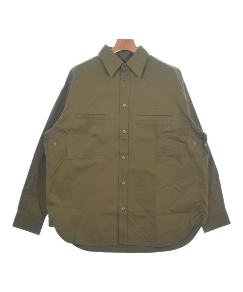 DIESEL(ディーゼル)カジュアルシャツ カーキ サイズ:46(M位)/2200667590021