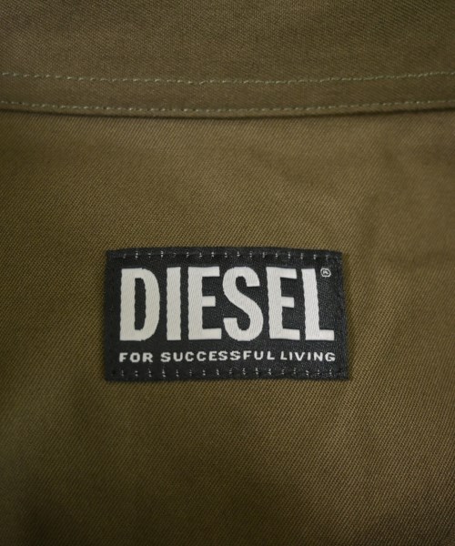 DIESEL（ディーゼル）カジュアルシャツ カーキ サイズ:46(M位) メンズ/2200667590021