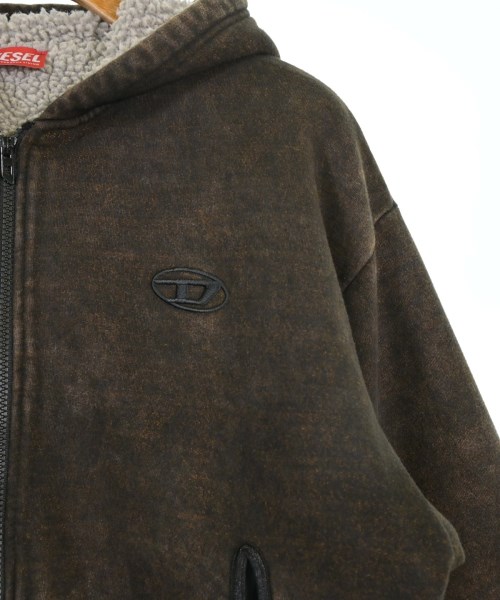 DIESEL（ディーゼル）パーカー 茶 サイズ:S メンズ/2200667996014