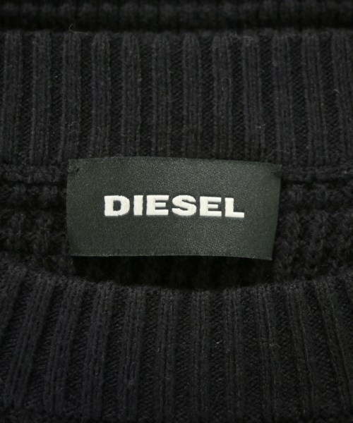 DIESEL（ディーゼル）ニット・セーター 黒 サイズ:L メンズ/2200666433107