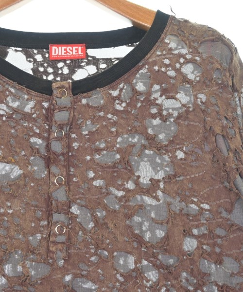 DIESEL（ディーゼル）Tシャツ・カットソー 茶 サイズ:XL メンズ/2200669168051
