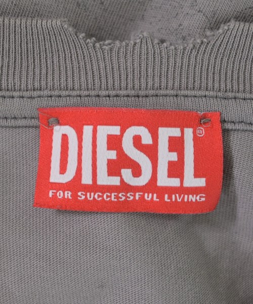 DIESEL（ディーゼル）Tシャツ・カットソー グレー サイズ:XXL メンズ/2200669168075