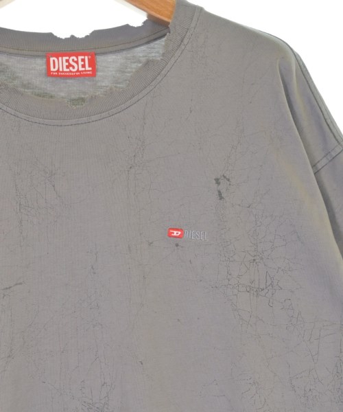 DIESEL（ディーゼル）Tシャツ・カットソー グレー サイズ:XXL メンズ/2200669168075