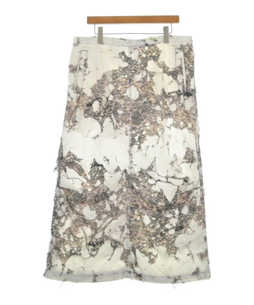 DIESEL(ディーゼル)ロング・マキシ丈スカート 白 サイズ:40(M位)/2200669168129