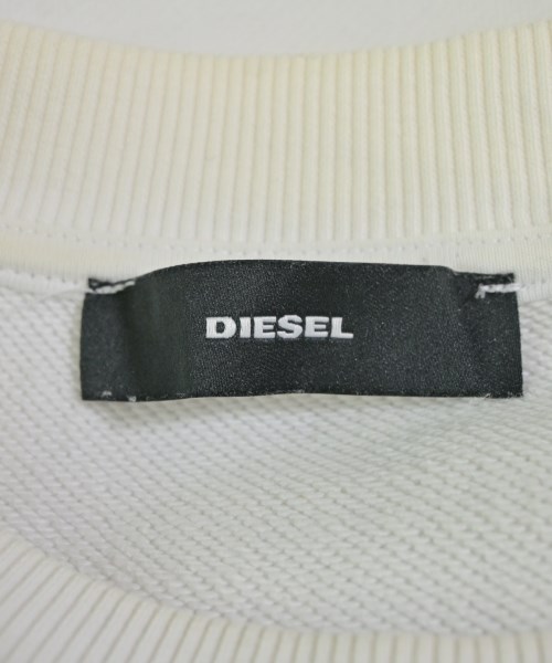 DIESEL（ディーゼル）スウェット 白 サイズ:XS メンズ/2200665532146