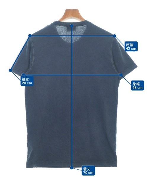 DIESEL（ディーゼル）Tシャツ・カットソー 紺 サイズ:S メンズ/2200669910049