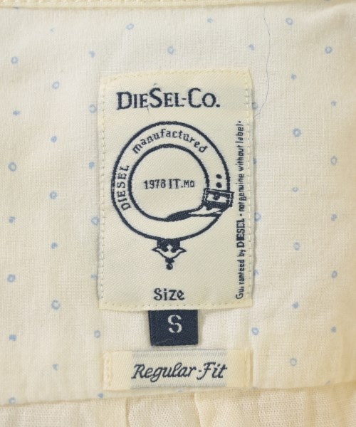 DIESEL（ディーゼル）カジュアルシャツ 白 サイズ:S メンズ/2200663236053