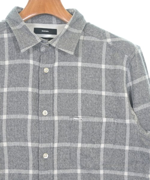 DIESEL（ディーゼル）カジュアルシャツ グレー サイズ:L メンズ/2200663236312
