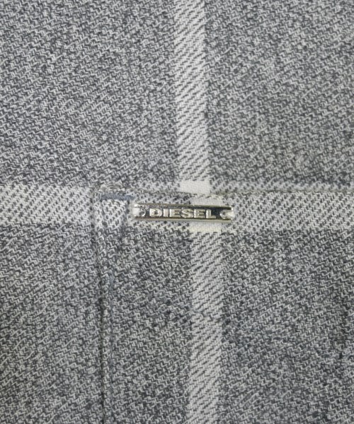 DIESEL（ディーゼル）カジュアルシャツ グレー サイズ:L メンズ/2200663236312
