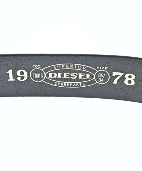 DIESEL（ディーゼル）ベルト 黒 サイズ:- メンズ/2200670665334