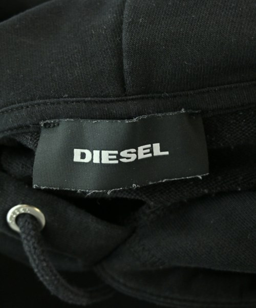 DIESEL（ディーゼル）パーカー 黒 サイズ:M メンズ/2200668176040