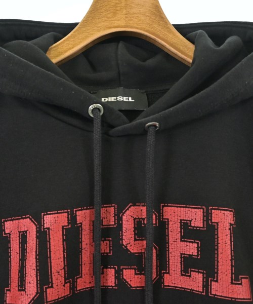 DIESEL（ディーゼル）パーカー 黒 サイズ:M メンズ/2200668176040