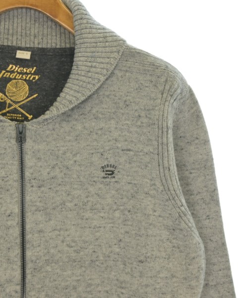DIESEL（ディーゼル）カーディガン グレー サイズ:L メンズ/2200671552039