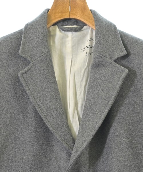 DIESEL（ディーゼル）チェスターコート グレー サイズ:44(S位) メンズ/2200671901011