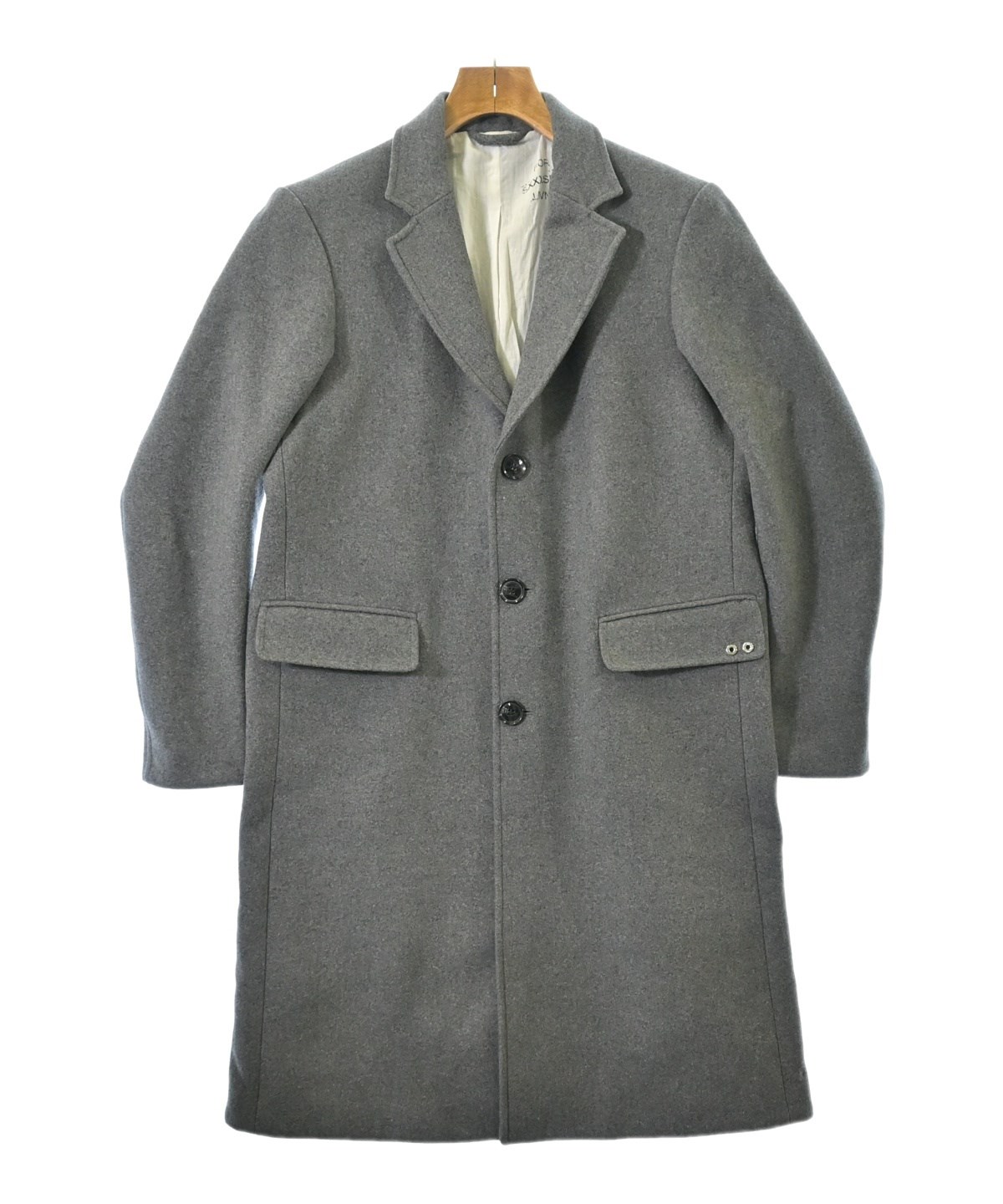 t*o様 DIESEL チェスターコート DIESEL（ディーゼル）チェスターコート グレー サイズ:44(S位) メンズ