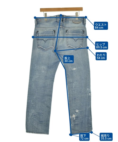 DIESEL（ディーゼル）デニムパンツ 青 サイズ:30(M位) メンズ/2200727040015