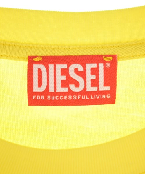 DIESEL（ディーゼル）Tシャツ・カットソー 黄 サイズ:XL メンズ/2200723829317