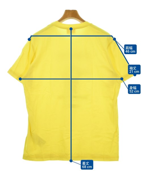 DIESEL（ディーゼル）Tシャツ・カットソー 黄 サイズ:XL メンズ/2200723829317