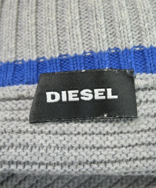 DIESEL（ディーゼル）ニット・セーター グレー サイズ:L メンズ/2200728284036