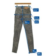 DIESEL（ディーゼル）デニムパンツ グレー サイズ:23(XS位) メンズ/2200730800040