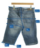 DIESEL（ディーゼル）ショートパンツ 紺 サイズ:30(M位) メンズ/2200727606105