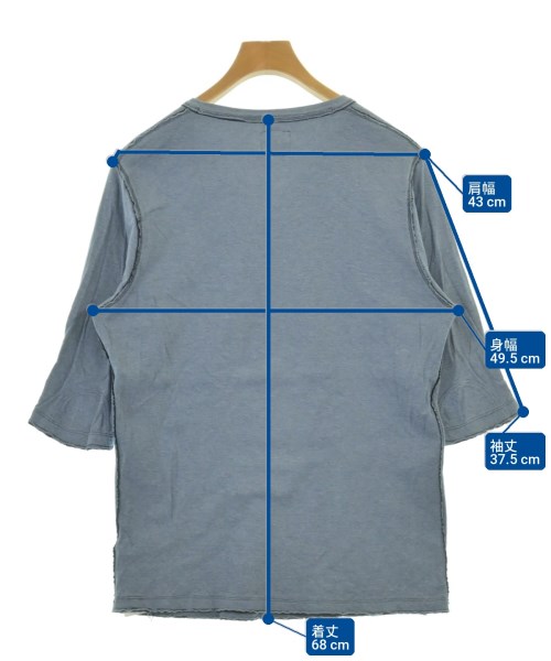 DIESEL（ディーゼル）Tシャツ・カットソー 青 サイズ:S メンズ/2200727606143