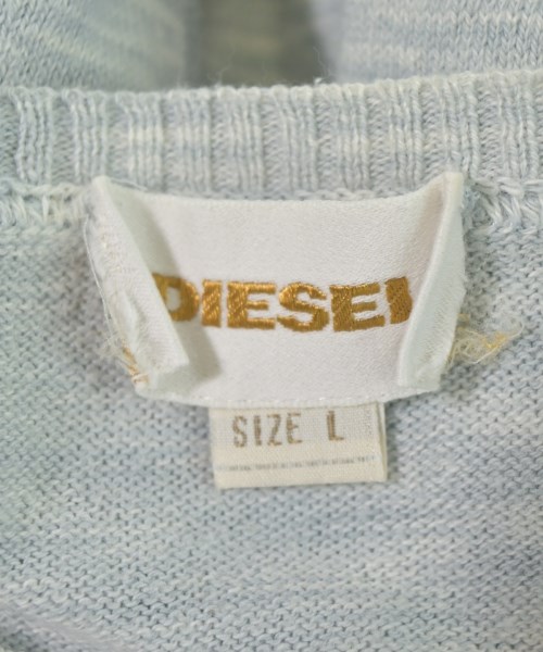 DIESEL（ディーゼル）ニット・セーター 青 サイズ:L メンズ/2200727606150
