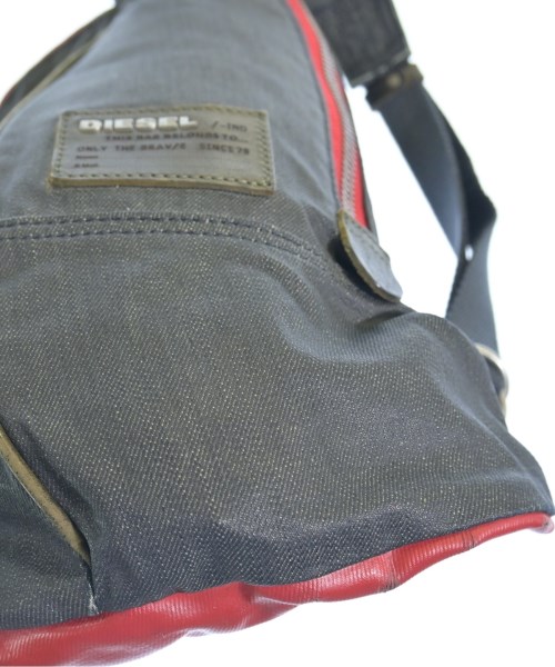 DIESEL（ディーゼル）ショルダーバッグ グレー サイズ:- メンズ/2200725625054