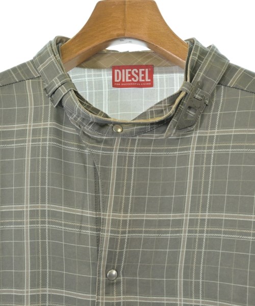 DIESEL（ディーゼル）カジュアルシャツ 緑 サイズ:48(L位) メンズ/2200731697021