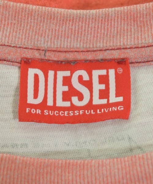 DIESEL（ディーゼル）Tシャツ・カットソー オレンジ サイズ:XXL メンズ/2200731697038