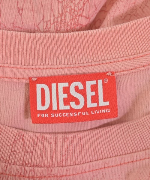 DIESEL（ディーゼル）Tシャツ・カットソー ピンク サイズ:L メンズ/2200733970023