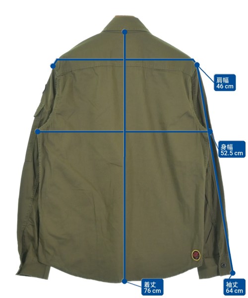 DIESEL（ディーゼル）カジュアルシャツ カーキ サイズ:-(M位) メンズ/2200734361165
