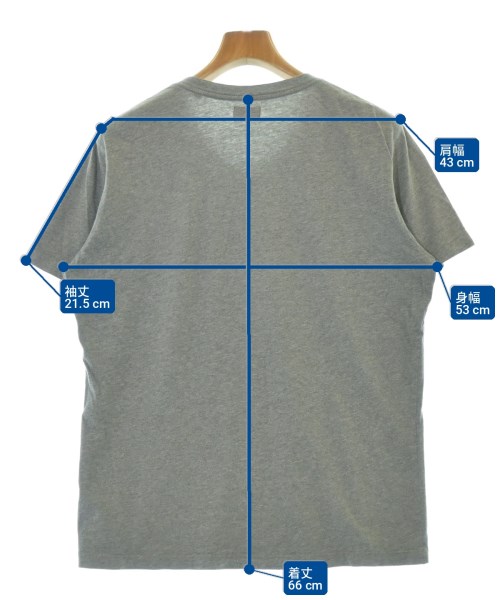 DIESEL（ディーゼル）Tシャツ・カットソー グレー サイズ:M メンズ/2200734651013