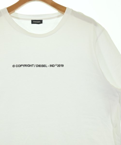DIESEL（ディーゼル）Tシャツ・カットソー 白 サイズ:XL メンズ/2200735006027