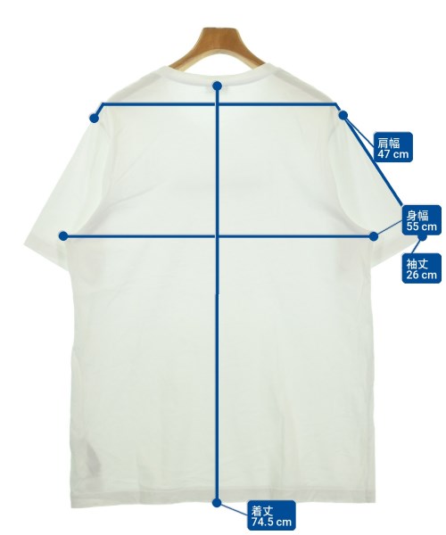 DIESEL（ディーゼル）Tシャツ・カットソー 白 サイズ:XL メンズ/2200735006027