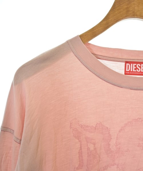 DIESEL（ディーゼル）Tシャツ・カットソー ピンク サイズ:S メンズ/2200735123045