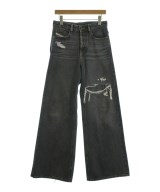 DIESEL（ディーゼル）デニムパンツ 黒 サイズ:26(XXS位) メンズ/2200735123076