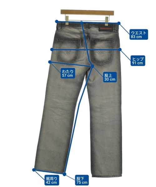 DIESEL（ディーゼル）デニムパンツ 黒 サイズ:30(M位) メンズ/2200735123106