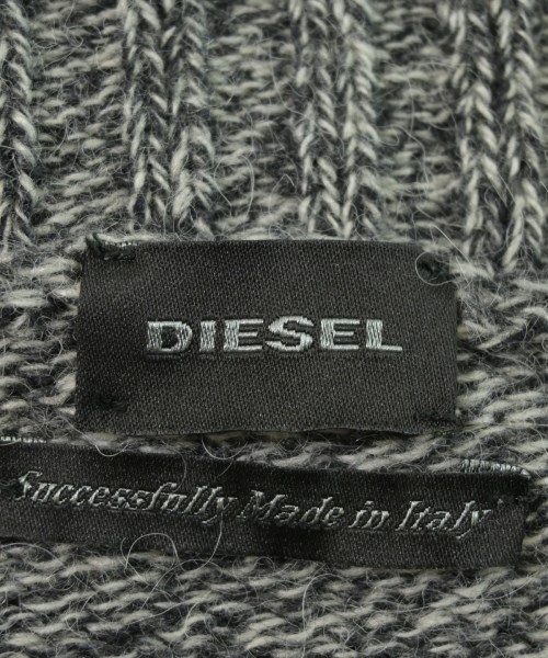DIESEL（ディーゼル）ニット・セーター グレー サイズ:S メンズ/2200716531692