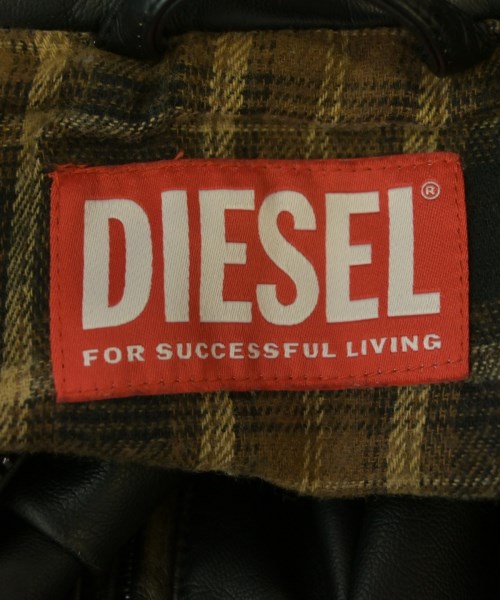 DIESEL（ディーゼル）ライダース 黒 サイズ:48(L位) メンズ/2200737110029