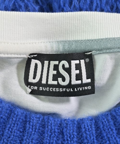 DIESEL（ディーゼル）ニット・セーター 青 サイズ:XL メンズ/2200719700088