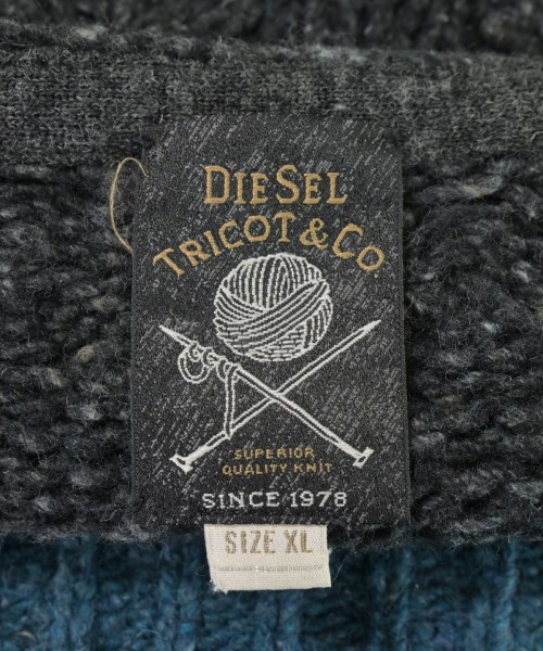 DIESEL（ディーゼル）ニット・セーター 黒 サイズ:XL メンズ/2200719993039