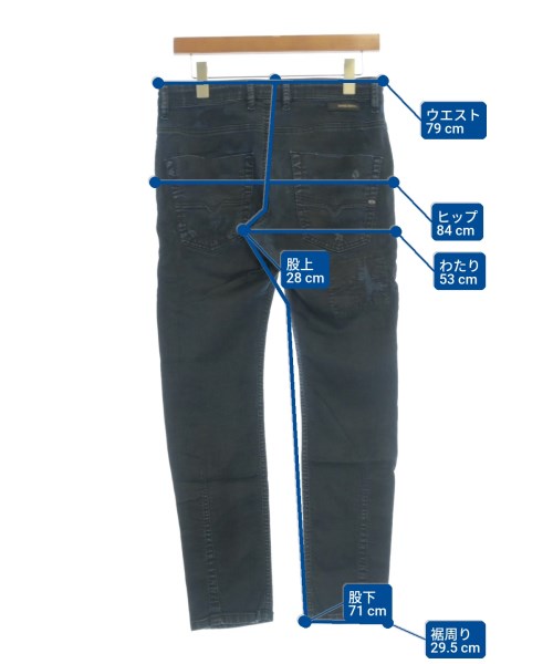 DIESEL（ディーゼル）デニムパンツ 紺 サイズ:26(XS位) メンズ/2200717282050